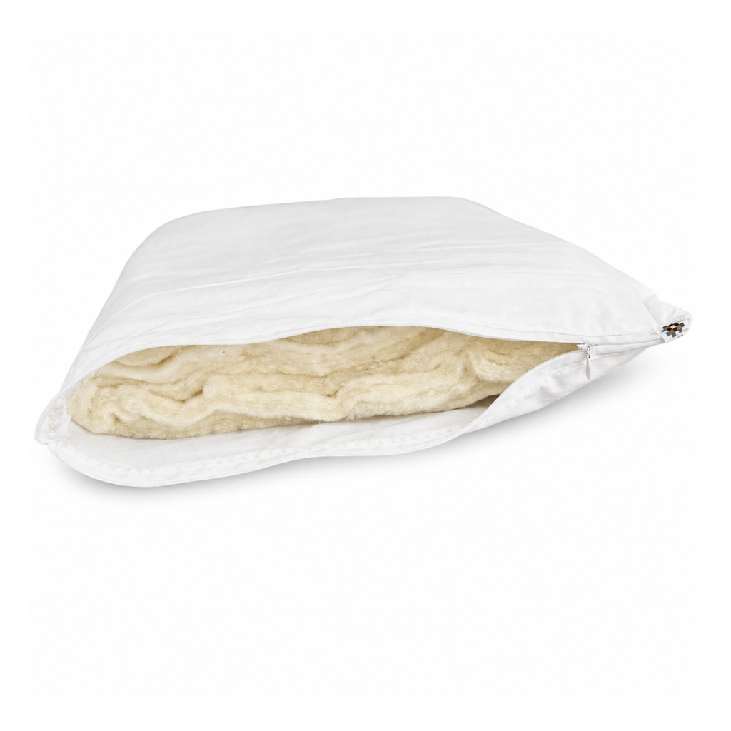 Almohada Fina Con Relleno De Lana 60/40 Cm