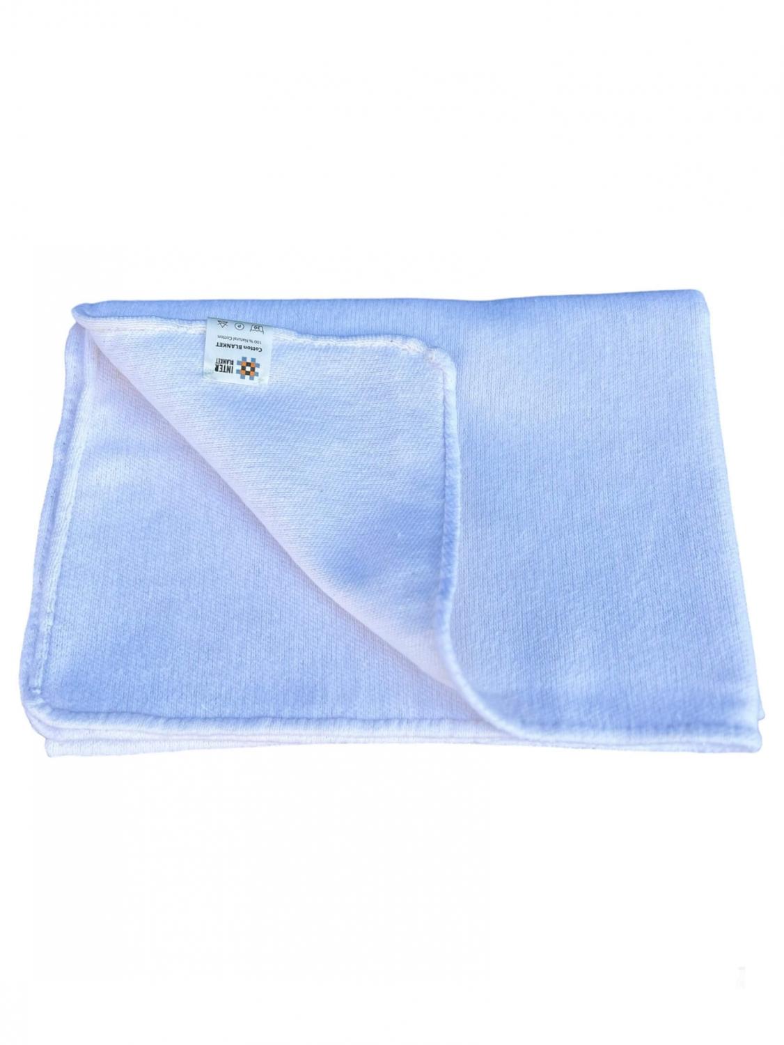 Детското Бяло Памучно Одеяло