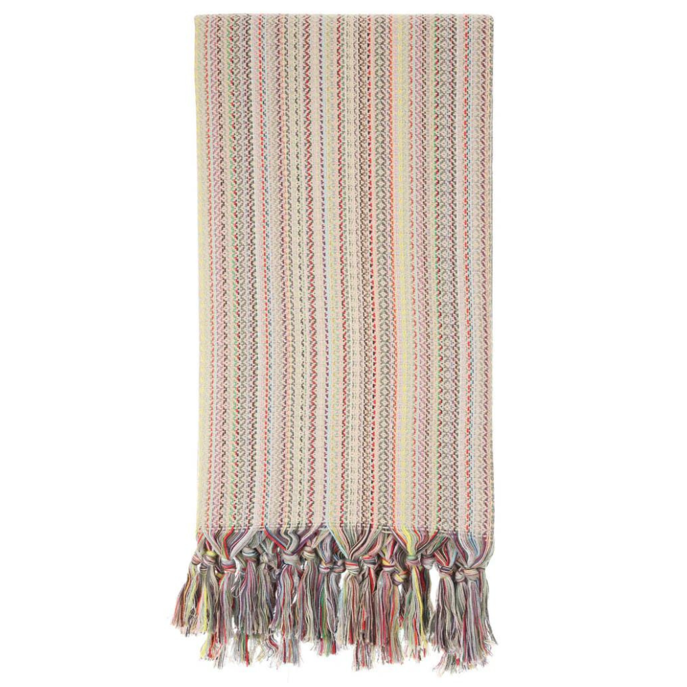 Многоцветен Пещемал С Красиви Ресни