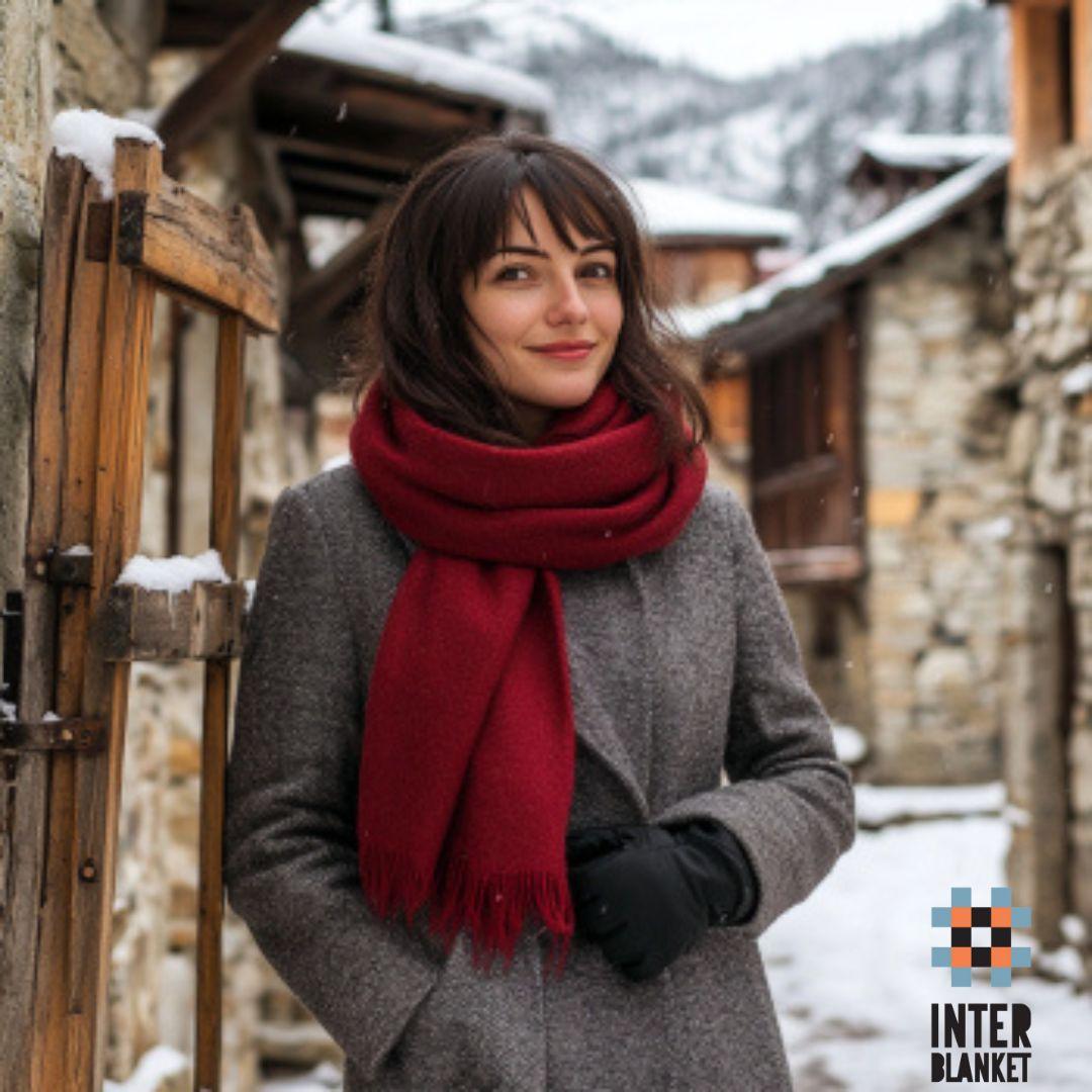 Луксозен Мерино Шал – Стил И Комфорт