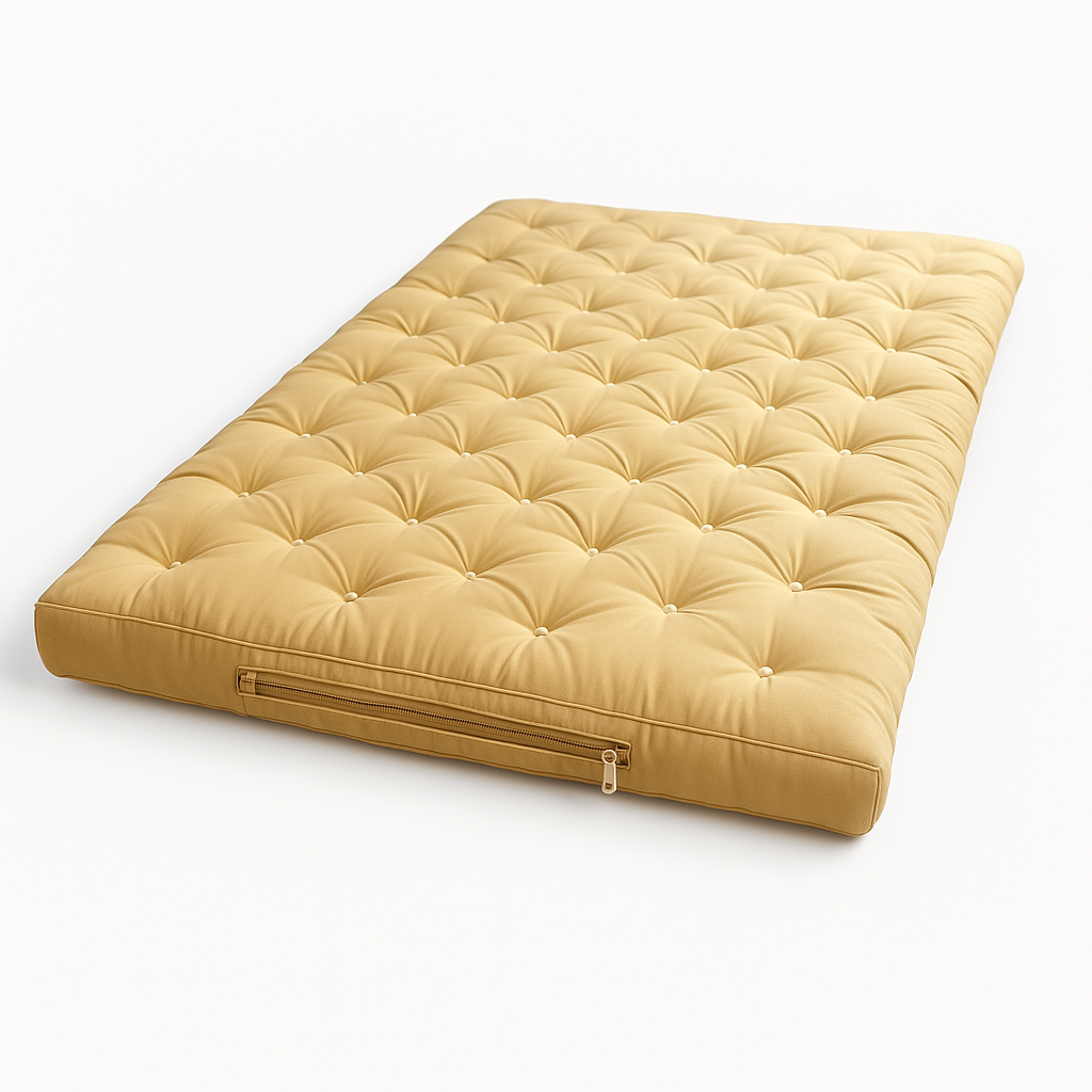 Бебешко Матраче С Пълнеж 100% Вълна 60/120 См Височина 13 См.