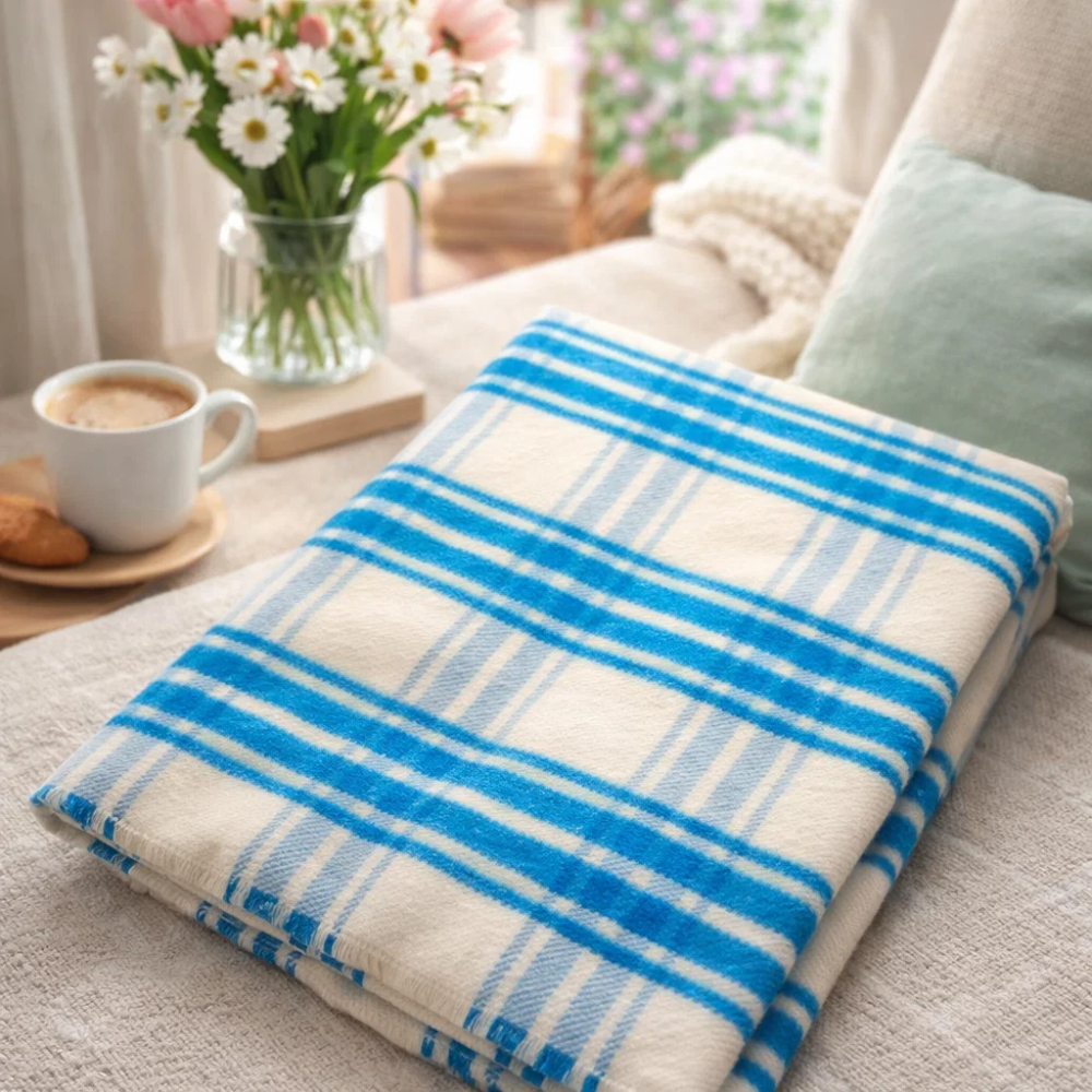 100% Памучно Одеяло 150X200 См – Меко, Дишащо И Комфортно За Всеки Сезон