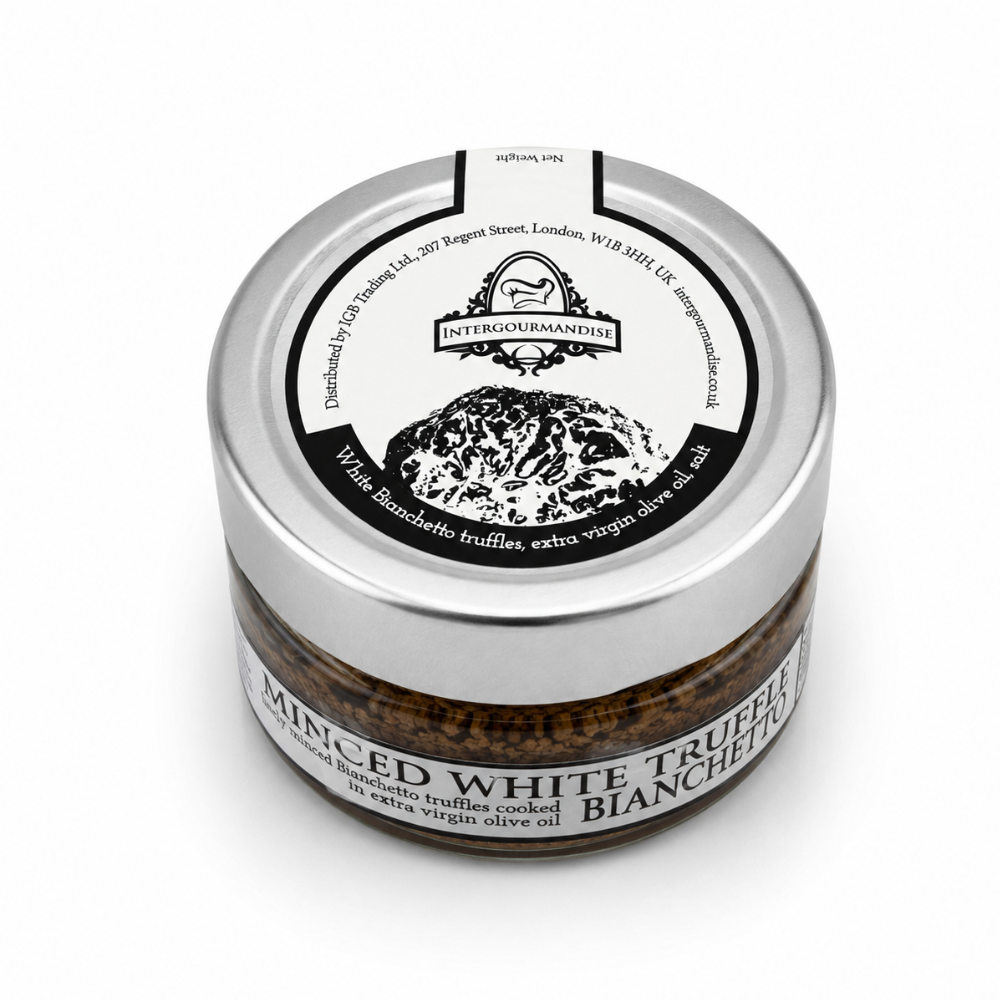 Minced White Truffle (Tuber Borchii) Bianchetto In Greek Extra Virgin Olive Oil 100G