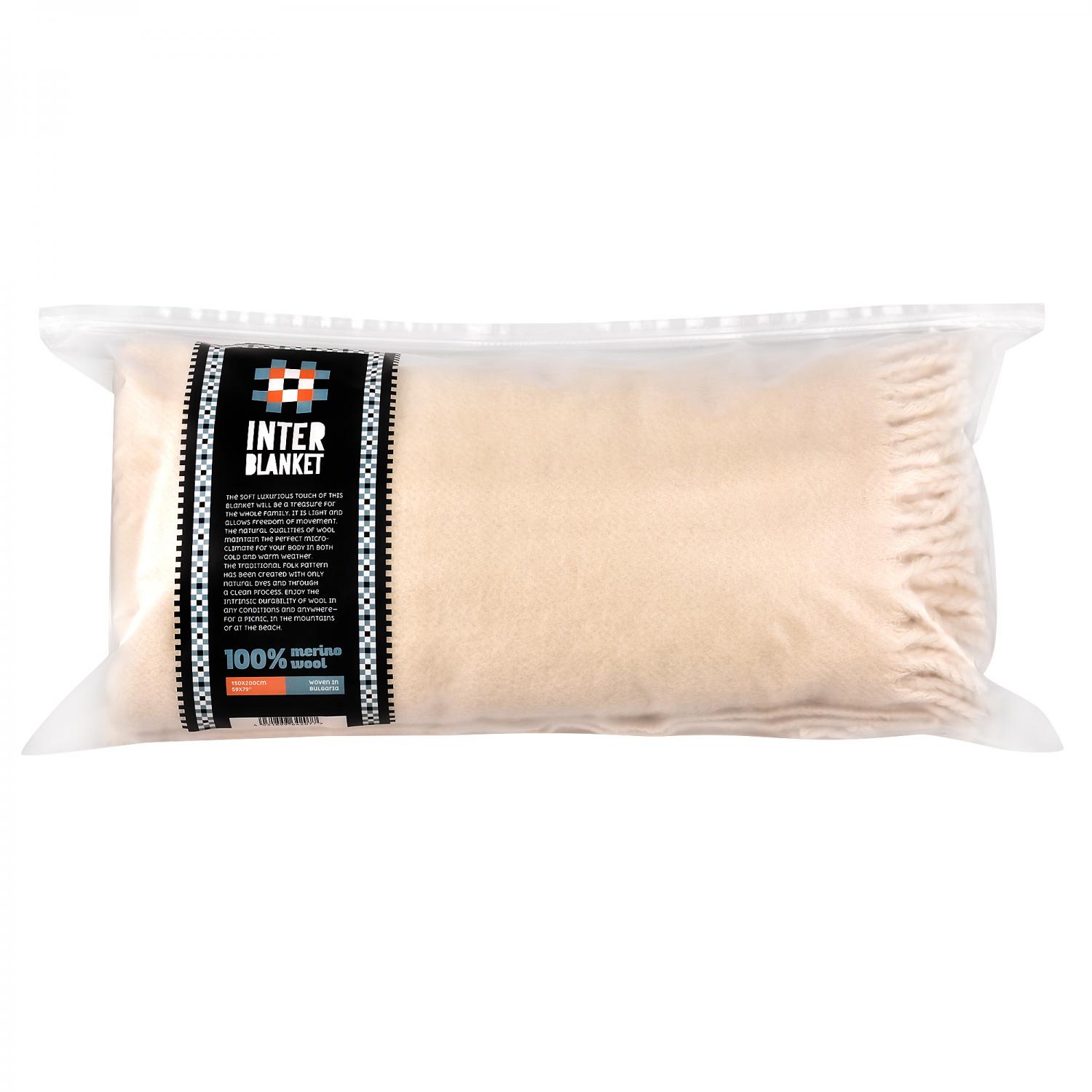 100% Мерино Вълна Одеяло