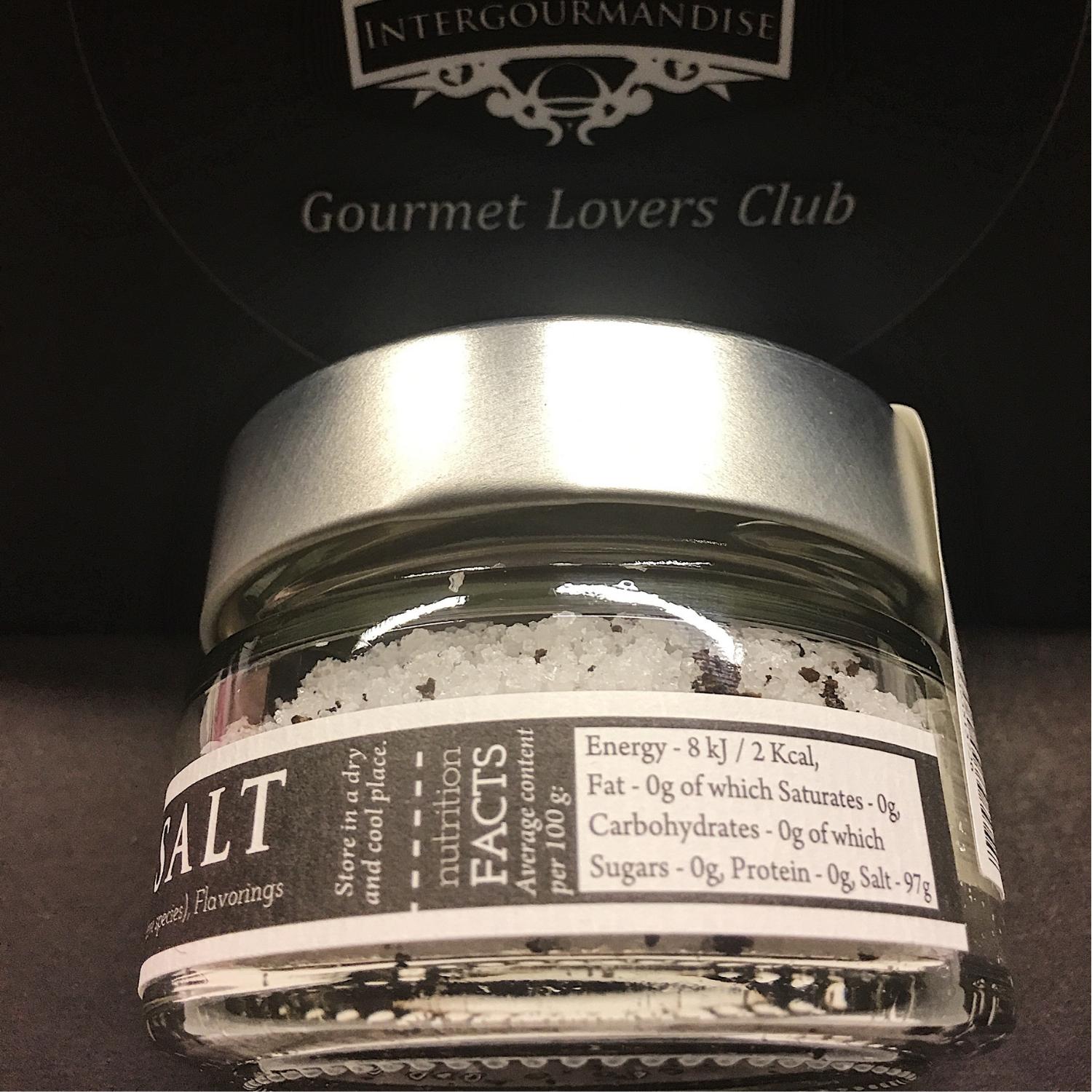 Black Truffle Salt 100 Gr / 3.5 Oz