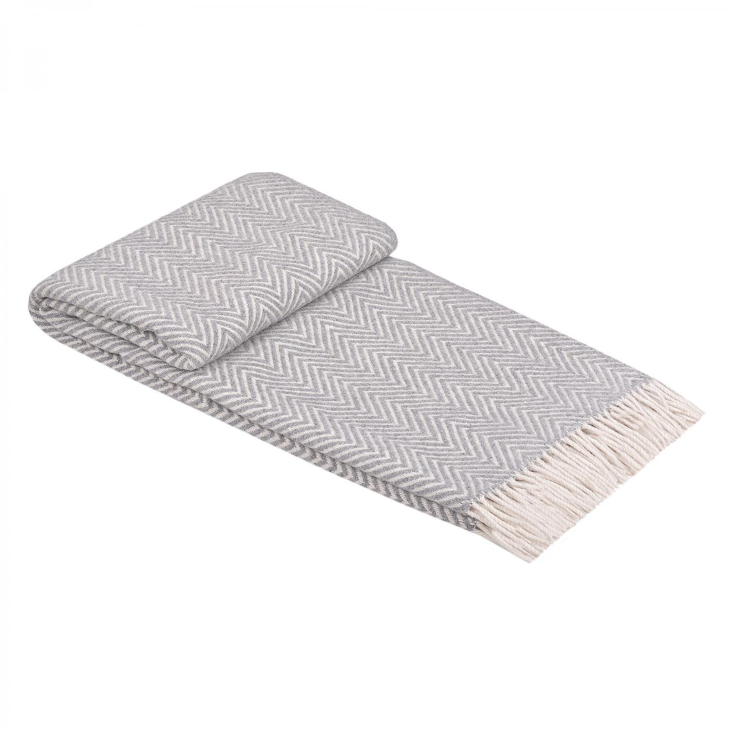 Natural Wool Blanket Milan Style