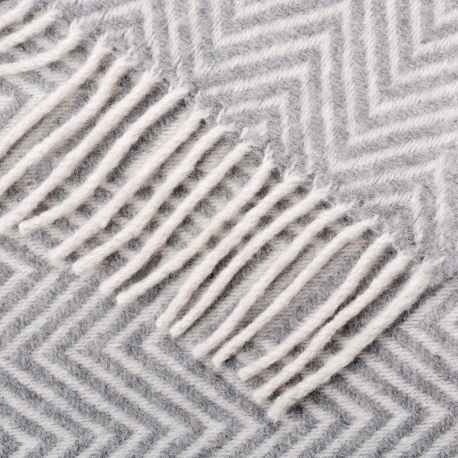 Natural Wool Blanket Milan Style