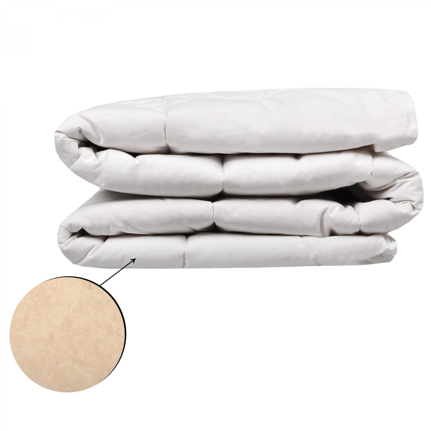 100% Lightweight Wool Duvet – 155X215 Cm – 350 Gsm – 4 Season