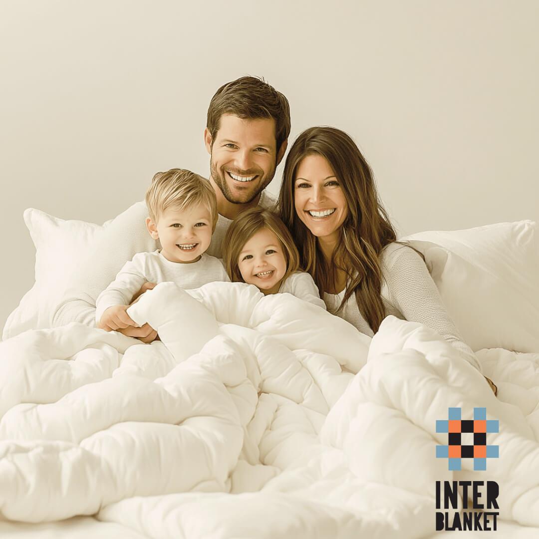 100% Вълнена Завивка – 195X215 См – 350 Г/М² – 4 Сезона