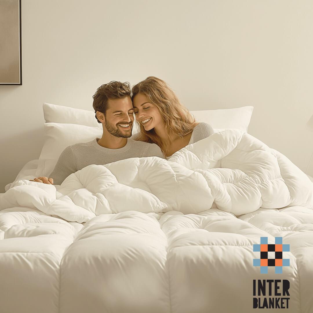 100% Вълнена Завивка – 195X215 См – 350 Г/М² – 4 Сезона