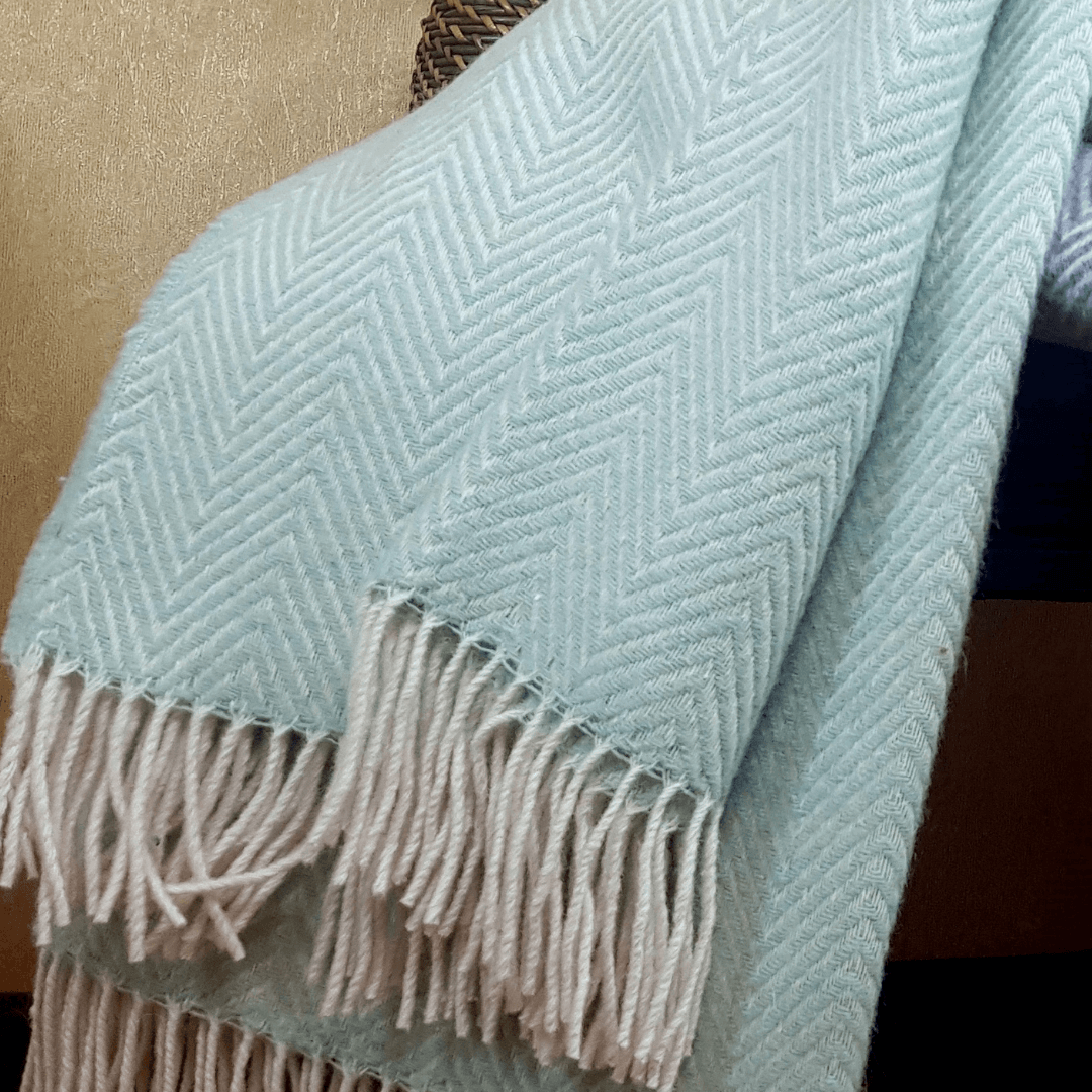 Natural Wool Blanket Milan Style