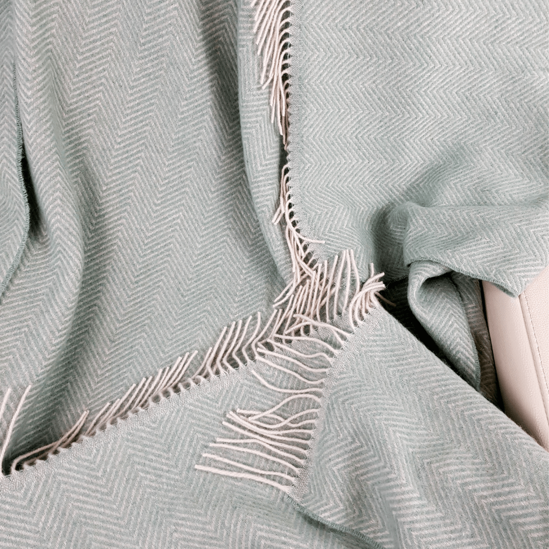 Natural Wool Blanket Milan Style