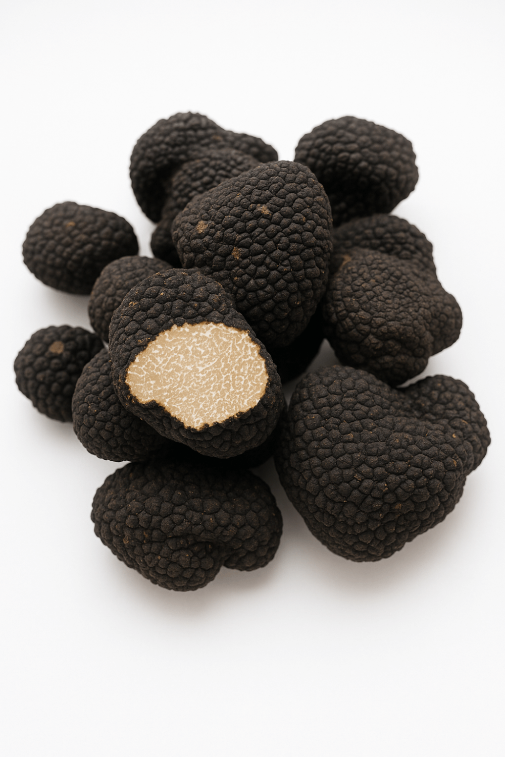 Пресни Черни Летни Трюфели (Tuber Aestivum) 100 Г (0,22 Lb) – Премиум Селекция Над 15 Г