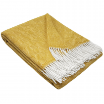 Natural Wool Blanket Throw Verona Style