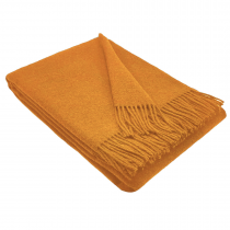 Natural Wool Blanket Throw
