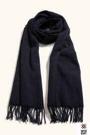 Black Merino Wool Scarf: Timeless Elegance & Sophistication