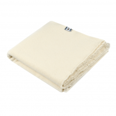 100% Merino Wool Blanket - Natural Color, 150X200 Cm