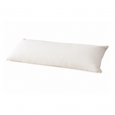 Body Pillow 40/130 Cm – Filling 50% Merino Wool & 50% Natural Latex, 100% Cotton Cover