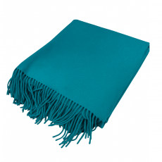 Premium 100% Merino Wool Blanket 150X200 Cm – Soft, Warm & Elegant Throw With Fringes