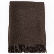 Луксозно Одеяло От 100% Бейби Алпака Вълна – Кафяв | 130×180 См, 500 Г